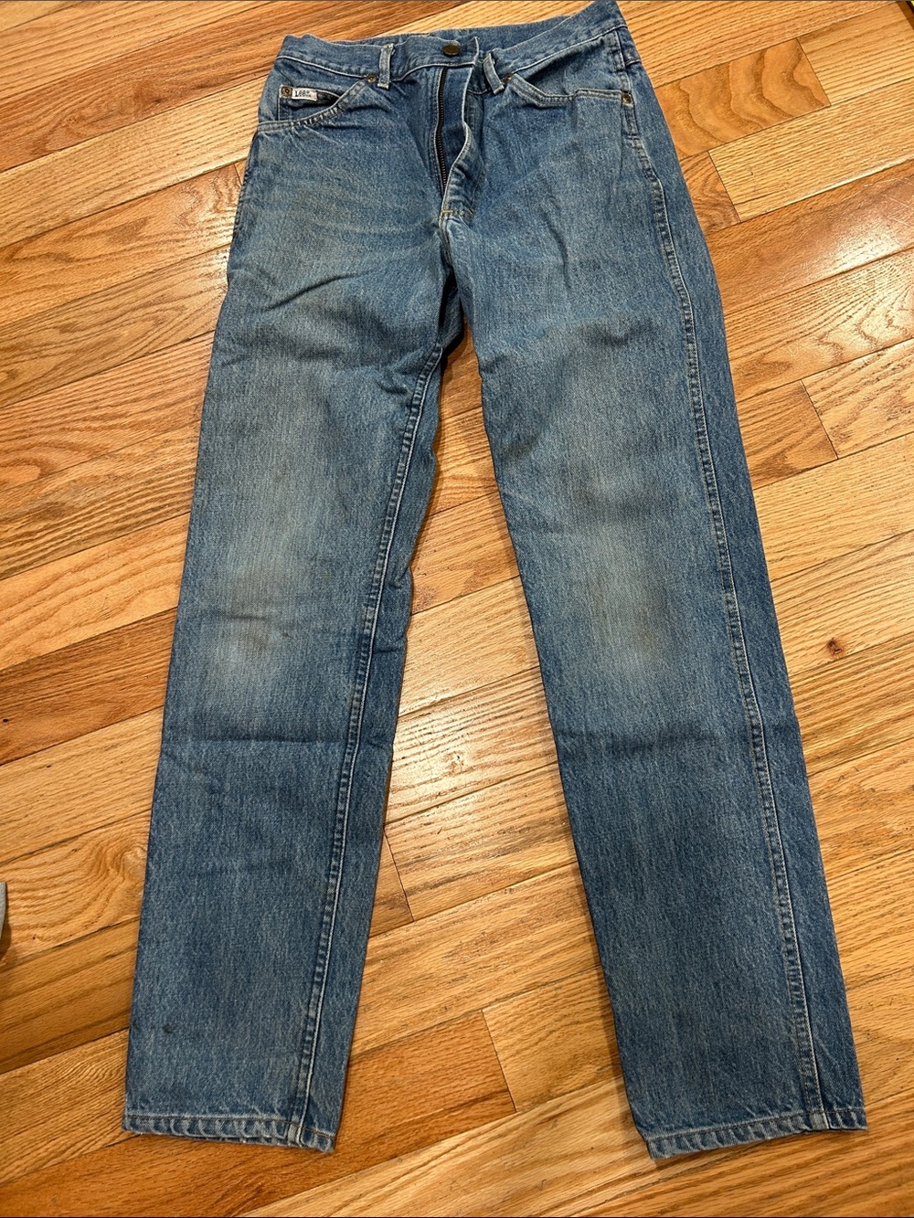 Lee Classic Blue Men's Straight-Leg Jeans